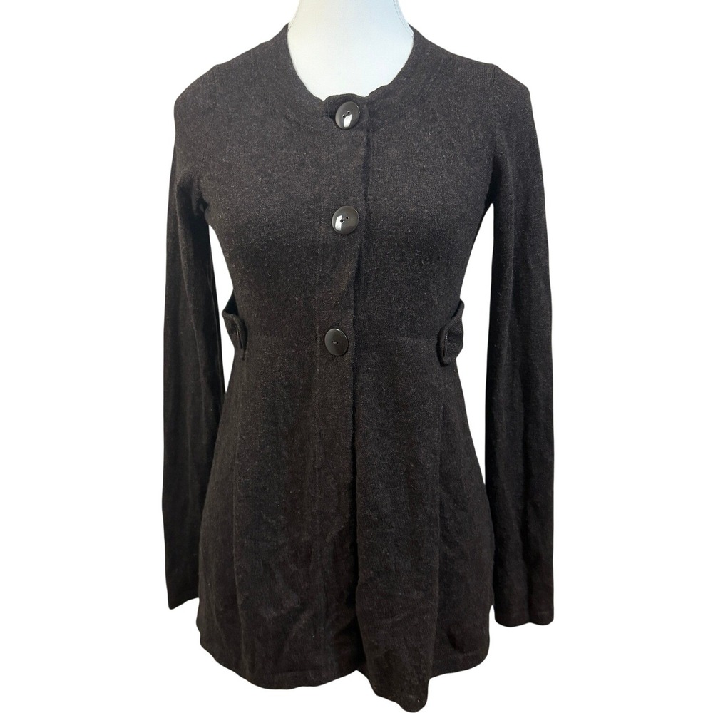 Banana Republic Cardigan Women XS Brown Good Cashmere Wool Blend 606745-07